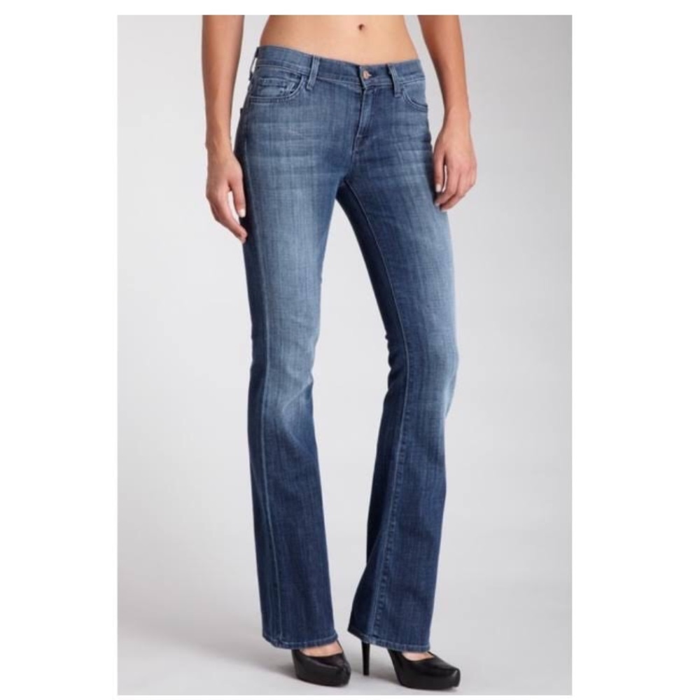 7 For All Mankind "A" Pocket Style Denim Jeans Sz 27